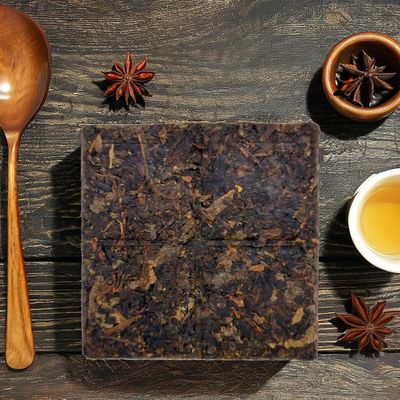 中国製の熱茶 黒茶 健康のための平腹茶 シアンの古代工法 選択された天然原材料 西安住所