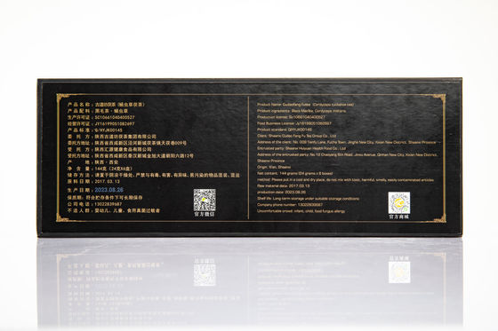 144g 中国茶 コルディセプス茶 手作り ダークティー 友人や家族にプレゼント