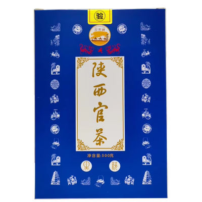 FuTea ダークティーの輸出 長期保存期間と美味しい味の超細かい圧縮茶のカートンパッケージ