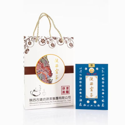 FuTea ダークティーの輸出 長期保存期間と美味しい味の超細かい圧縮茶のカートンパッケージ